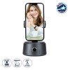 GloboStar® 86005 Following Face Auto Tracking Live Steaming Mobile Stand - Βάση Κινητού με Ανιχνευτή Κίνησης & Βάση για Τρίποδο - Μαύρο