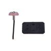 GloboStar® 86064 Επαναφορτιζόμενη Ψηφιακή Έξυπνη Camera Εξώπορτας 90° Μοιρών με Έγχρωμη Οθόνη 4.1" Inches - USB - Νυχτερινή Όραση με LED IR - Κουδούνι - Ροζ
