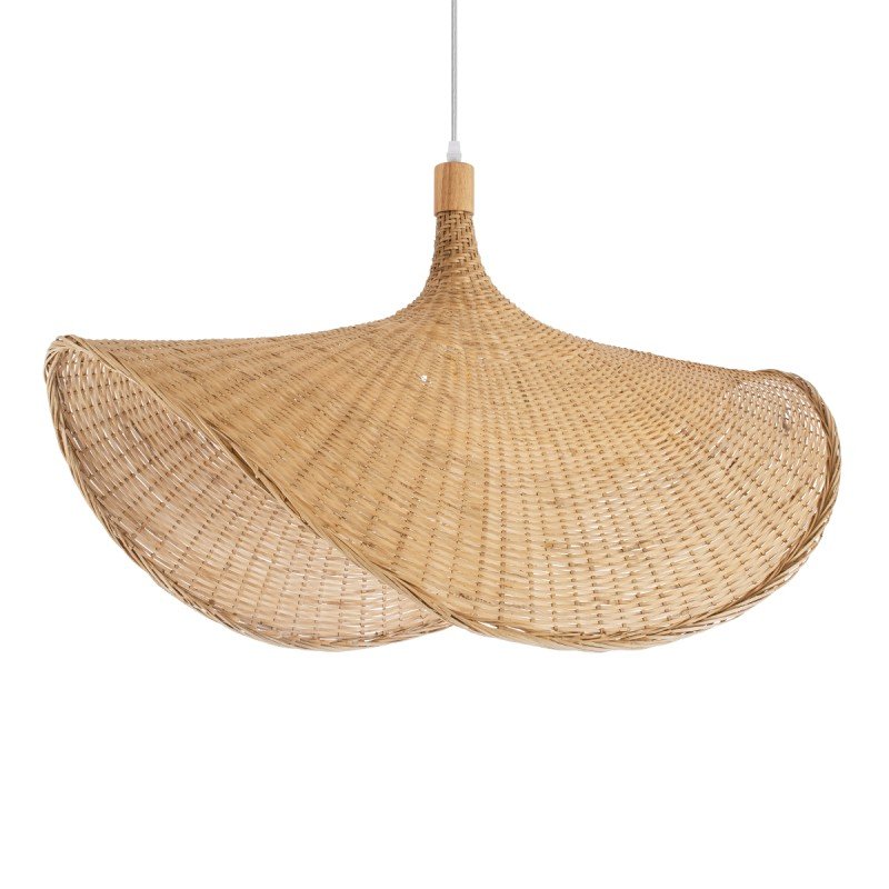GLOBOSTAR® CUBA 01767 Boho Κρεμαστό Φωτιστικό Οροφής με Ντουί 1 x E27 AC 220-240V IP20 - Μπεζ - Μ80 x Π80 x Υ49cm GLOBOSTAR® CUBA 01767 Boho Κρεμαστό Φωτιστικό Οροφής με Ντουί 1 x E27 AC 220-240V IP20 - Μπεζ - Μ80 x Π80 x Υ49cm