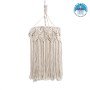 GLOBOSTAR® CONGO 36206 Boho Κρεμαστό Φωτιστικό Οροφής με Ντουί 1 x E27 AC 220-240V IP20 - Μπεζ - Μ30 x Π30 x Υ50cm