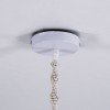 GLOBOSTAR® CONGO 36206 Boho Κρεμαστό Φωτιστικό Οροφής με Ντουί 1 x E27 AC 220-240V IP20 - Μπεζ - Μ30 x Π30 x Υ50cm