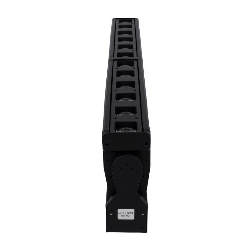 GloboStar® 51168 SPHINX Επαγγελματική Κινούμενη Μπάρα Φωτισμού DIGITAL MATRIX PIXEL LED 480W AC 220V-240V 4IN1 BEAM - WASH - SPOT - ZOOM 5° - 35° OSRAM LED DMX512 Display on Body RGBW - Μαύρο - L102 x W10 x H16.5cm