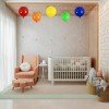 GLOBOSTAR® BALLOON 00651 Παιδικό Φωτιστικό Οροφής με Ντουί 1 x E27 AC 220-240V IP20 - Κίτρινο - Μ30 x Π30 x Υ33cm