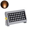 GLOBOSTAR® FLOODHENA 90445 Προβολέας Σποτ Wall Washer LED 36W 3060lm 30° AC 220-240V Αδιάβροχο IP67 Ultra Θερμό Λευκό 2200K - Bridgelux SMD Chip - Γκρι Ανθρακί - Μ30 x Π6 x Υ17cm - 3 Χρόνια Εγγύηση