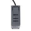 GLOBOSTAR® WINDOWCORNA 90115 Γωνιακό Φωτιστικό Ανάδειξης Παραθύρων LED 6W 480lm 3°x172° DC 24V Αδιάβροχο IP65 Μπλε Dimmable - CREE XPE Chip - Γκρι Ανθρακί - Μ12 x Π4 x Υ12cm - 3 Χρόνια Εγγύηση