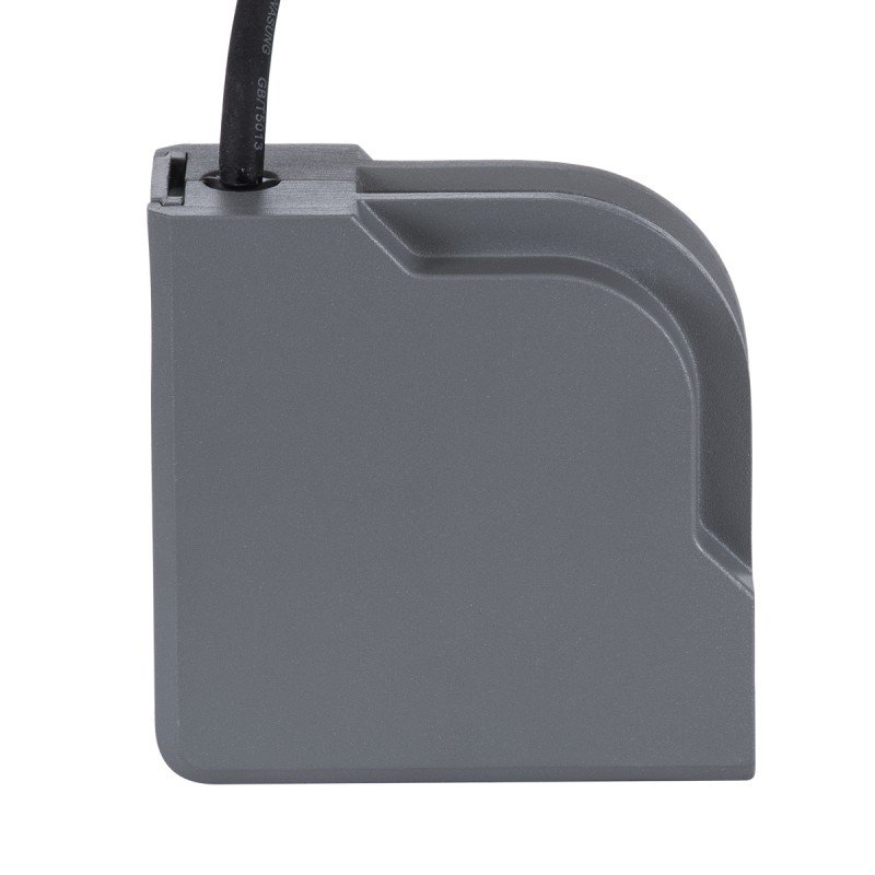 GLOBOSTAR® WINDOWCORNA 90116 Γωνιακό Φωτιστικό Ανάδειξης Παραθύρων LED 6W 480lm 3°x172° DC 24V Αδιάβροχο IP65 Πολύχρωμο RGB Dimmable DMX512 - CREE XPE Chip - Γκρι Ανθρακί - Μ12 x Π4.5 x Υ12cm - 3 Χρόνια Εγγύηση