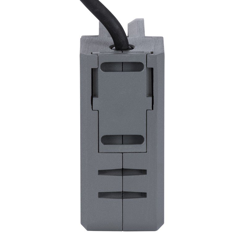 GLOBOSTAR® WINDOWCORNA 90116 Γωνιακό Φωτιστικό Ανάδειξης Παραθύρων LED 6W 480lm 3°x172° DC 24V Αδιάβροχο IP65 Πολύχρωμο RGB Dimmable DMX512 - CREE XPE Chip - Γκρι Ανθρακί - Μ12 x Π4.5 x Υ12cm - 3 Χρόνια Εγγύηση