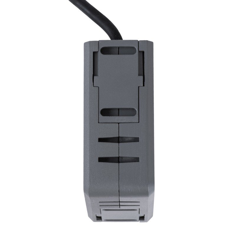 GLOBOSTAR® WINDOWCORNA 90116 Γωνιακό Φωτιστικό Ανάδειξης Παραθύρων LED 6W 480lm 3°x172° DC 24V Αδιάβροχο IP65 Πολύχρωμο RGB Dimmable DMX512 - CREE XPE Chip - Γκρι Ανθρακί - Μ12 x Π4.5 x Υ12cm - 3 Χρόνια Εγγύηση