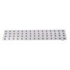 GloboStar® 90119 4 x Digital Pixel Addressable Facade Aluminum Bars - 4 x Ψηφιακές Μπάρες Αλουμινίου Πρόσοψης Κτιρίων LED SMD 3535 45W 60LED 60PIXEL SPI/TTL Protocol IC UCS512B 2700lm 120° DC 12V IP67 RGB - Ασημί Σώμα - Μ400 x Π4.5 x Υ3.6cm - 4 Μπάρες