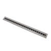 GLOBOSTAR® UNDERGROUNDREMVI 90195 Χωνευτή Μπάρα Φωτισμού Wall Washer LED 24W 2040lm 10° DC 24V Αδιάβροχο IP68 Πολύχρωμο RGBW Dimmable DMX512 - Bridgelux SMD Chip - Ανοξείδωτο Ατσάλι SS316 - Μ100 x Π9 x Υ7.2cm / Q98.2 x 7.6cm - 3 Χρόνια Εγγύηση