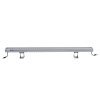 GLOBOSTAR® WASHERGAIA 90215 Μπάρα Φωτισμού Wall Washer LED 144W 15120lm 10° DC 24V Αδιάβροχο IP67 Θερμό Λευκό 2700K Dimmable - Bridgelux SMD Chip - Ασημί - Μ100 x Π7.3 x Υ4.3cm - 3 Χρόνια Εγγύηση