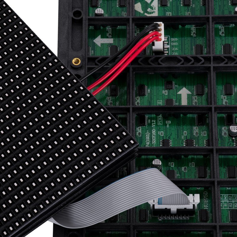 GloboStar® MODULCO 90235 LED Display Module 32x16cm - Πλακίδιο Ψηφιακής Οθόνης LED Video Wall - P6.6 Pro 3840Hz High Refresh Rate 1152 Dots - 46 W ≥4500cd/㎡ DC 4.5~5V - SMD2525 RGB 3in1 4398 Billion Colors - Outdoor IP65 - Μ32 x Υ16cm