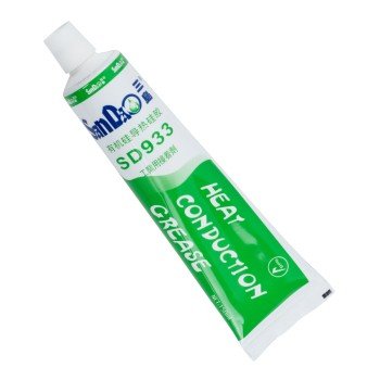 GLOBOSTAR® SILICONE-SD933 79959 Σωληνάριο Μονοσυστατικής Θερμοαγώγιμης & Στεγανοποιητικής Πάστας Σιλικόνης RTV 150ml - Αντοχή σε Θερμοκρασίες -50°C έως +250°C - Διάφανη - Μ18 x Π5 x Υ2cm