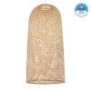 GLOBOSTAR® CALERO 00671 Boho Κρεμαστό Φωτιστικό Οροφής με Ντουί 1 x E27 AC 220-240V IP20 - Μπεζ - Μ50 x Π50 x Y110cm