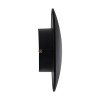 GLOBOSTAR® HELIO-R 60492 Μοντέρνο Φωτιστικό Τοίχου - Απλίκα LED 7W 840lm 120° AC 220-240V Αδιάβροχο IP65 Φυσικό Λευκό 4500K - Lumileds SMD Chip & TÜV SÜD Driver - Μαύρο Ματ - Μ16 x Π16 x Υ5cm - 5 Χρόνια Εγγύηση