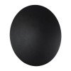 GLOBOSTAR® HELIO-R 60661 Μοντέρνο Φωτιστικό Τοίχου - Απλίκα LED 12W 1380lm 120° AC 220-240V Αδιάβροχο IP65 Θερμό Λευκό 2700K - Lumileds SMD Chip & TÜV SÜD Driver - Μαύρο Ματ - Μ26 x Π26 x Υ5cm - 5 Χρόνια Εγγύηση