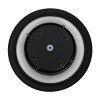GLOBOSTAR® HELIO-R 60661 Μοντέρνο Φωτιστικό Τοίχου - Απλίκα LED 12W 1380lm 120° AC 220-240V Αδιάβροχο IP65 Θερμό Λευκό 2700K - Lumileds SMD Chip & TÜV SÜD Driver - Μαύρο Ματ - Μ26 x Π26 x Υ5cm - 5 Χρόνια Εγγύηση