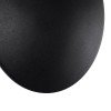 GLOBOSTAR® HELIO-R 60661 Μοντέρνο Φωτιστικό Τοίχου - Απλίκα LED 12W 1380lm 120° AC 220-240V Αδιάβροχο IP65 Θερμό Λευκό 2700K - Lumileds SMD Chip & TÜV SÜD Driver - Μαύρο Ματ - Μ26 x Π26 x Υ5cm - 5 Χρόνια Εγγύηση