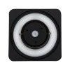GLOBOSTAR® HELIO-S 60662 Μοντέρνο Φωτιστικό Τοίχου - Απλίκα LED 7W 700lm 120° AC 220-240V Αδιάβροχο IP65 Θερμό Λευκό 2700K - Lumileds SMD Chip & TÜV SÜD Driver - Μαύρο Ματ - Μ16 x Π5 x Υ16cm - 5 Χρόνια Εγγύηση