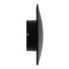 GLOBOSTAR® HELIO-S 60662 Μοντέρνο Φωτιστικό Τοίχου - Απλίκα LED 7W 700lm 120° AC 220-240V Αδιάβροχο IP65 Θερμό Λευκό 2700K - Lumileds SMD Chip & TÜV SÜD Driver - Μαύρο Ματ - Μ16 x Π5 x Υ16cm - 5 Χρόνια Εγγύηση