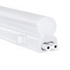 GloboStar® TUBO 60790 Γραμμικό Φωτιστικό Οροφής Linear LED Τύπου T5 Επεκτεινόμενο 18W 1800lm 180° AC 220-240V IP20 Πάγκου Κουζίνας με Διακόπτη On/Off Μ120 x Π2.2 x Υ3.5cm Ψυχρό Λευκό 6000K - Λευκό - 3 Years Warranty