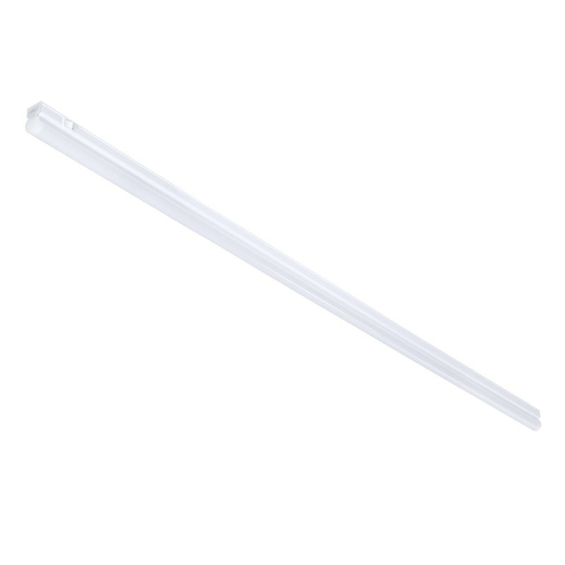 GloboStar® TUBO 60792 Γραμμικό Φωτιστικό Οροφής Linear LED Τύπου T5 Επεκτεινόμενο 18W 1728lm 180° AC 220-240V IP20 Πάγκου Κουζίνας με Διακόπτη On/Off Μ120 x Π2.2 x Υ3.5cm Θερμό Λευκό 2700K - Λευκό - 3 Years Warranty