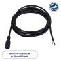 GLOBOSTAR® STRIPDC 70748 Ταχυσύνδεσμος DC Jack 5.5x2.1mm Θηλυκός IP20 - Μαύρο - Μ200 x Π2.1 x Υ2.1cm