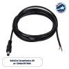 GLOBOSTAR® STRIPDC 70749 Ταχυσύνδεσμος DC Jack 5.5x2.1mm Αρσενικός IP20 - Μαύρο - Μ200 x Π2.1 x Υ2.1cm