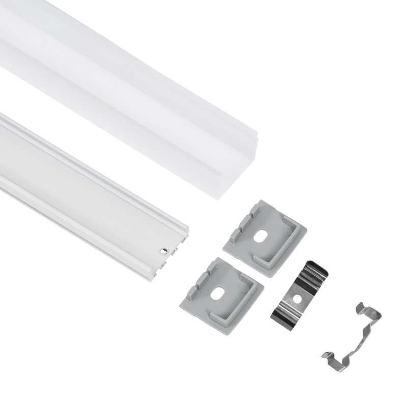 GloboStar® SURFACEPENDANT-PROFILE 70848-3M Προφίλ Αλουμινίου - Βάση & Ψύκτρα Ταινίας LED με Λευκό Γαλακτερό Κάλυμμα - Επιφανειακή & Κρεμαστή Χρήση - Πατητό Κάλυμμα - Λευκό - 3 Μέτρα - Πακέτο 5 Τεμαχίων - Μ300 x Π2.6 x Υ2.3cm GloboStar® SURFACEPENDANT-PROFILE 70848-3M Προφίλ Αλουμινίου - Βάση & Ψύκτρα Ταινίας LED με Λευκό Γαλακτερό Κάλυμμα - Επιφανειακή & Κρεμαστή Χρήση - Πατητό Κάλυμμα - Λευκό - 3 Μέτρα - Πακέτο 5 Τεμαχίων - Μ300 x Π2.6 x Υ2.3cm