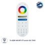 GLOBOSTAR® MiBOXER-FUT092 73007 Ασύρματο Χειριστήριο Αφής 4 Ζωνών RGBW+WW DC 3V(2 x AAA) IP20 - RF 2.4GHz - Λευκό - Μ15 x Π5 x Υ1.7cm - 3 Χρόνια Εγγύηση