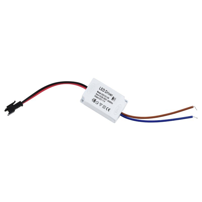 GLOBOSTAR® CCVOLT 73074 Τροφοδοτικό/Μετασχηματιστής SELV 3W 0.27A DC 7-11V - από AC 220-240V σε DC 7-11V IP20 - Μ4.5 x Π3 x Υ2.5cm - 2 Χρόνια Εγγύηση