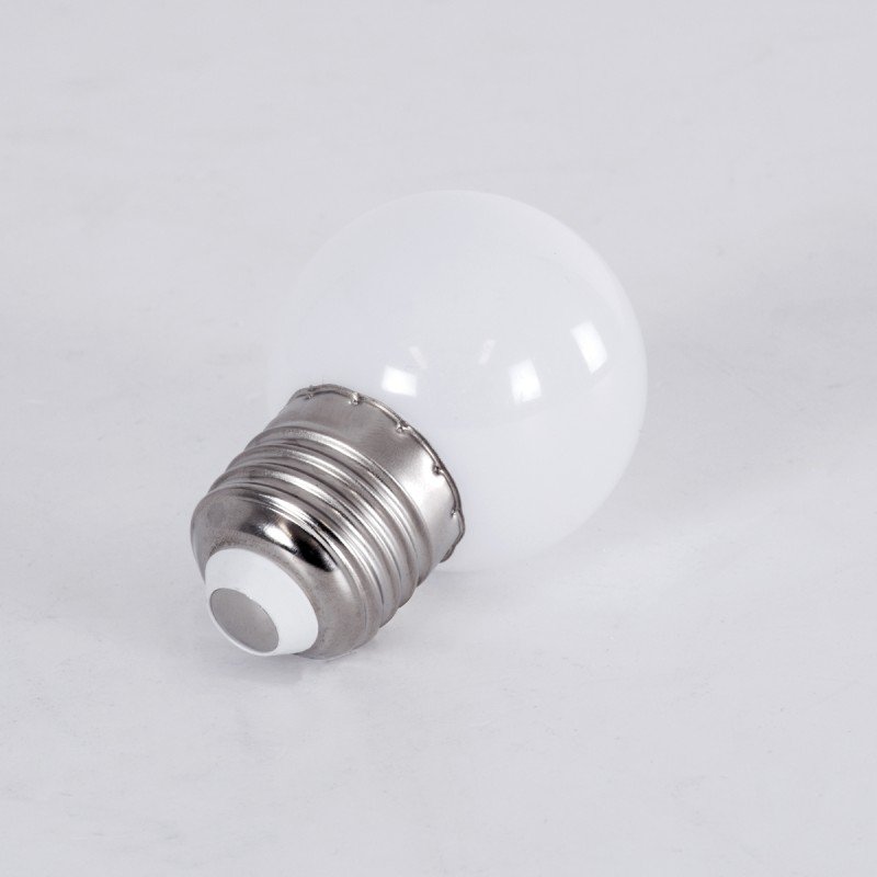 GLOBOSTAR® SPHERE 76091 Λάμπα E27 G45 LED 3W 255lm 260° AC 220-240V IP20 Φυσικό Λευκό 4500K - Sanan SMD Chip - Λευκό Γαλακτερό - Μ4.5 x Π4.5 x Υ6.9cm - 2 Χρόνια Εγγύηση