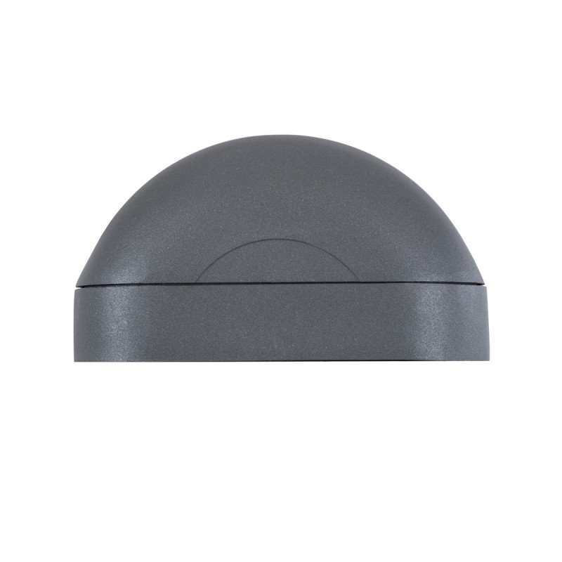 GLOBOSTAR® WINDOWCURBA 90110 Φωτιστικό Ανάδειξης Παραθύρων LED 6W 540lm 3°x262° DC 24V Αδιάβροχο IP65 Θερμό Λευκό 2700K Dimmable - CREE XPE Chip - Γκρι Ανθρακί Ματ - Μ12 x Π5.3 x Υ6.5cm - 3 Χρόνια Εγγύηση