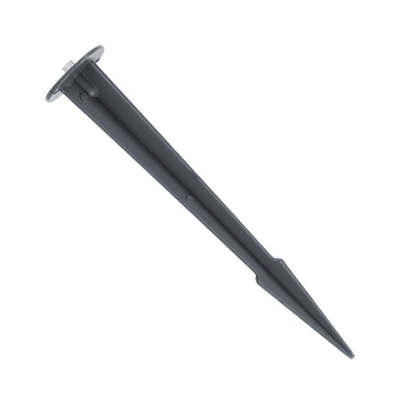 GLOBOSTAR® TREEVINA 90360 Φωτιστικό Σποτ με Αντιθαμβωτική Γρίλια για Φυτά - Δέντρα με Βάση Κήπου / Καρφωτό LED 24W 2640lm 10° DC 24V Αδιάβροχο IP65 Θερμό Λευκό 2700K Dimmable - Bridgelux SMD Chip - Γκρι Ανθρακί - Μ21.5 x Π18.3 x Υ14cm - 3 Χρόνια Εγγύηση