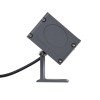 GLOBOSTAR® FLOODDANY 90376 Προβολέας Σποτ Wall Washer LED 24W 2760lm 5° DC 24V Αδιάβροχο IP65 Φυσικό Λευκό 4500K Dimmable - CREE XPE Chip - Γκρι Ανθρακί - Μ16 x Π9.5 x Υ7.5cm - 3 Χρόνια Εγγύηση