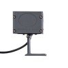 GLOBOSTAR® FLOODDANY 90376 Προβολέας Σποτ Wall Washer LED 24W 2760lm 5° DC 24V Αδιάβροχο IP65 Φυσικό Λευκό 4500K Dimmable - CREE XPE Chip - Γκρι Ανθρακί - Μ16 x Π9.5 x Υ7.5cm - 3 Χρόνια Εγγύηση