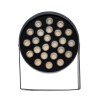 GLOBOSTAR® FLOODNIGMA 90378 Προβολέας Σποτ Wall Washer LED 24W 2160lm 30° DC 24V Αδιάβροχο IP65 Θερμό Λευκό 2700K Dimmable - Bridgelux SMD Chip - Γκρι Ανθρακί - Μ15 x Π15 x Υ9.1cm - 3 Χρόνια Εγγύηση