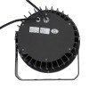 GLOBOSTAR® FLOODNEVA 90400 Προβολέας Σποτ Wall Washer LED 72W 6120lm 30° DC 24V Αδιάβροχο IP65 Πολύχρωμο RGBW Dimmable DMX512 - Bridgelux SMD Chip - Μαύρο - Μ24.5 x Π24.5 x Υ14.7cm - 3 Χρόνια Εγγύηση