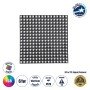 GLOBOSTAR® DIGIPLATE 90608 Ψηφιακή Pixel Addressable Πλακέτα LED 61W 3660lm 120° DC 5V IP20 256 x SMD5050 Chip 256 x Pixel Πολύχρωμο RGB Dimmable SPI/TTL Protocol IC WS2812/SK6812 - Sanan SMD Chip - Μ16 x Π16 x Υ0.2cm - 5 Χρόνια Εγγύηση