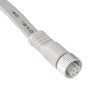 GloboStar® 90702 Ταχυσύνδεσμος Τροφοδοσίας Τύπου T IP65 - 2 Καλώδια +/- σε T DC Power Connector 4 PIN Male για Ένωση 4 PIN Female RGB+RGBW Digital Modules
