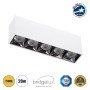 GLOBOSTAR® LUMINAR 60331 Downlight Σποτ LED 20W 2700lm 36° AC 220-240V IP20 Θερμό Λευκό 2700K - Osram SMD Chip & TÜV SÜD Driver - Λευκό Ματ - Μ19.5 x Π4.2 x Υ6.6cm - 5 Χρόνια Εγγύηση