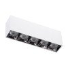 GLOBOSTAR® LUMINAR 60331 Downlight Σποτ LED 20W 2700lm 36° AC 220-240V IP20 Θερμό Λευκό 2700K - Osram SMD Chip & TÜV SÜD Driver - Λευκό Ματ - Μ19.5 x Π4.2 x Υ6.6cm - 5 Χρόνια Εγγύηση