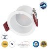 GLOBOSTAR® IP 60345 Χωνευτό Downlight Σποτ Μπάνιου LED 7W 700lm 45° AC 220-240V Αδιάβροχο IP44 Θερμό Λευκό 2700K - Lumileds SMD Chip & TÜV SÜD Driver - Λευκό Ματ - Μ6.6 x Π6.6 x Υ5.3cm / Q5.5cm - 5 Χρόνια Εγγύηση GLOBOSTAR® IP 60345 Χωνευτό Downlight Σποτ Μπάνιου LED 7W 700lm 45° AC 220-240V Αδιάβροχο IP44 Θερμό Λευκό 2700K - Lumileds SMD Chip & TÜV SÜD Driver - Λευκό Ματ - Μ6.6 x Π6.6 x Υ5.3cm / Q5.5cm - 5 Χρόνια Εγγύηση