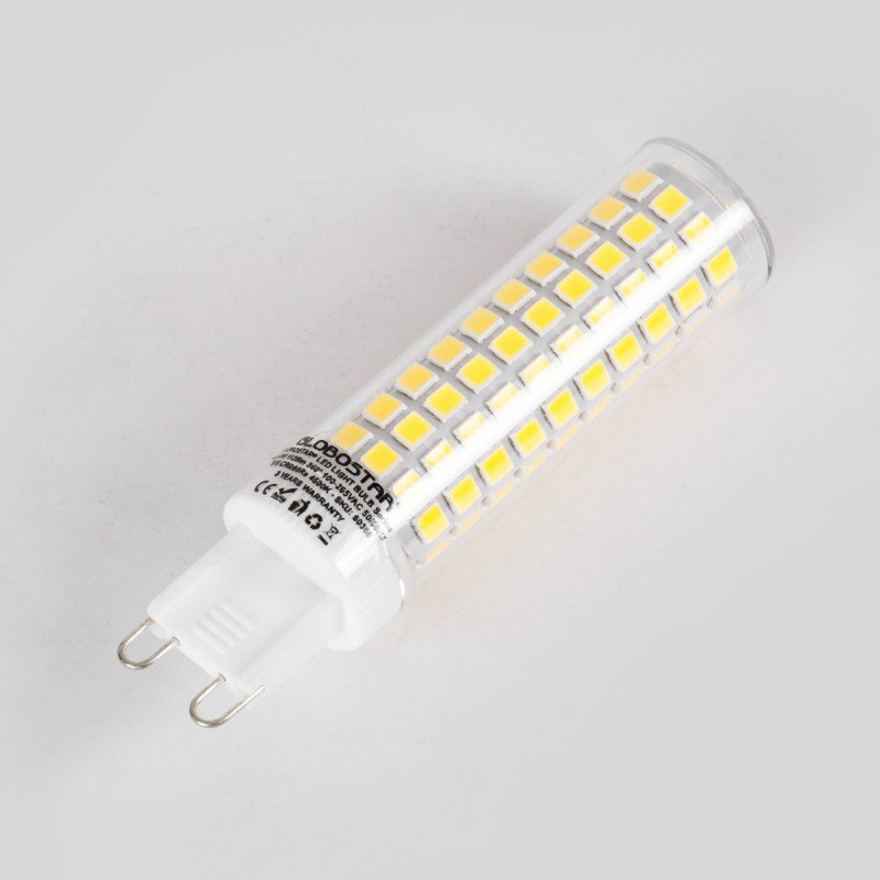 GLOBOSTAR® TUBITO 60387 Λάμπα G9 LED 8W 1168lm 360° AC 220-240V IP20 Ψυχρό Λευκό 6000K - Lumileds SMD Chip - Μ1.9 x Π1.9 x Υ7.5cm - 3 Χρόνια Εγγύηση
