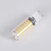 GLOBOSTAR® TUBITO 60392 Λάμπα G9 LED 4W 544lm 360° AC 220-240V IP20 Θερμό Λευκό 2700K Dimmable - Lumileds SMD Chip - Μ1.9 x Π1.9 x Υ6.3cm - 3 Χρόνια Εγγύηση