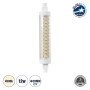 GLOBOSTAR® TUBINI 60397 Λάμπα R7S 118mm LED 12W 1404lm 360° AC 220-240V IP20 Φυσικό Λευκό 4500K - Lumileds SMD Chip - Μ11.8 x Π2.2 x Υ2.2cm - 3 Χρόνια Εγγύηση
