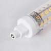 GLOBOSTAR® TUBINI 60398 Λάμπα R7S 118mm LED 12W 1356lm 360° AC 220-240V IP20 Θερμό Λευκό 2700K - Lumileds SMD Chip - Μ11.8 x Π2.2 x Υ2.2cm - 3 Χρόνια Εγγύηση