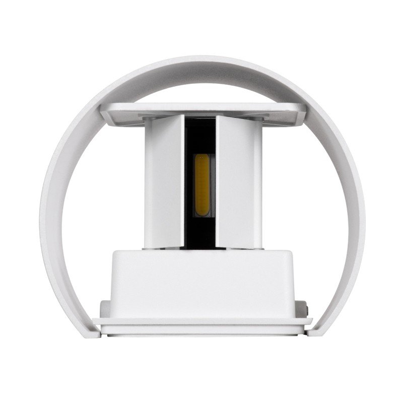 GLOBOSTAR® AXIS-R 60638 Μοντέρνο Φωτιστικό Τοίχου - Απλίκα LED 10W 1200lm 5°/60° AC 220-240V Αδιάβροχο IP65 Φυσικό Λευκό 4500K - Bridgelux COB Chip & TÜV SÜD Driver - Λευκό Ματ - Μ10 x Π10 x Υ10cm - 5 Χρόνια Εγγύηση GLOBOSTAR® AXIS-R 60638 Μοντέρνο Φωτιστικό Τοίχου - Απλίκα LED 10W 1200lm 5°/60° AC 220-240V Αδιάβροχο IP65 Φυσικό Λευκό 4500K - Bridgelux COB Chip & TÜV SÜD Driver - Λευκό Ματ - Μ10 x Π10 x Υ10cm - 5 Χρόνια Εγγύηση