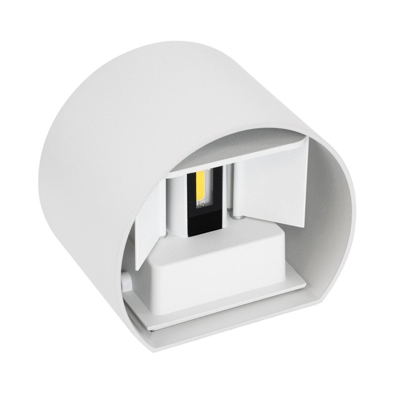 GLOBOSTAR® AXIS-R 60638 Μοντέρνο Φωτιστικό Τοίχου - Απλίκα LED 10W 1200lm 5°/60° AC 220-240V Αδιάβροχο IP65 Φυσικό Λευκό 4500K - Bridgelux COB Chip & TÜV SÜD Driver - Λευκό Ματ - Μ10 x Π10 x Υ10cm - 5 Χρόνια Εγγύηση GLOBOSTAR® AXIS-R 60638 Μοντέρνο Φωτιστικό Τοίχου - Απλίκα LED 10W 1200lm 5°/60° AC 220-240V Αδιάβροχο IP65 Φυσικό Λευκό 4500K - Bridgelux COB Chip & TÜV SÜD Driver - Λευκό Ματ - Μ10 x Π10 x Υ10cm - 5 Χρόνια Εγγύηση