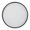 GLOBOSTAR® NARNIA 61259 Μοντέρνο Φωτιστικό Οροφής LED 100W 11500lm 120° AC 220-240V IP20 Ρυθμιζόμενο Λευκό CCT με Χειριστήριο από 2700K έως 6000K Dimmable - Lumileds SMD Chip - Μαύρο Ματ - Μ60 x Π60 x Υ10cm - 3 Χρόνια Εγγύηση